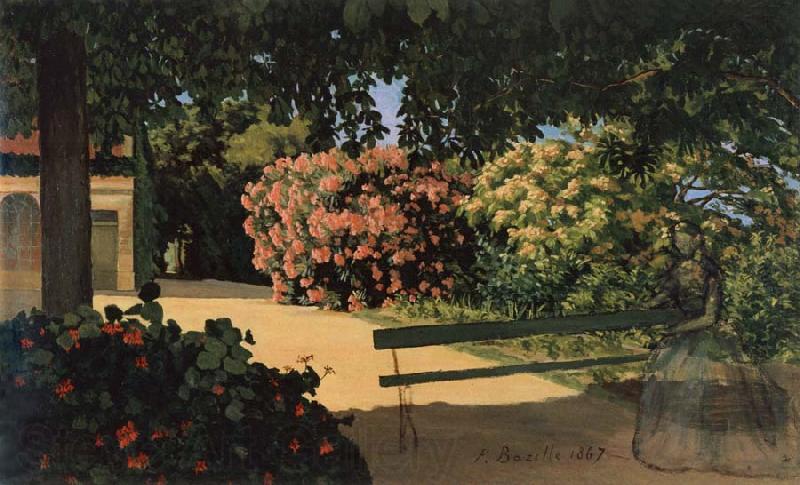 Frederic Bazille The Oleanders